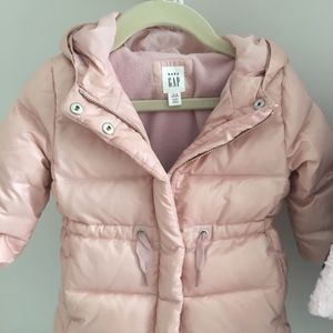 Toddler winter jacket-without fur attachment.